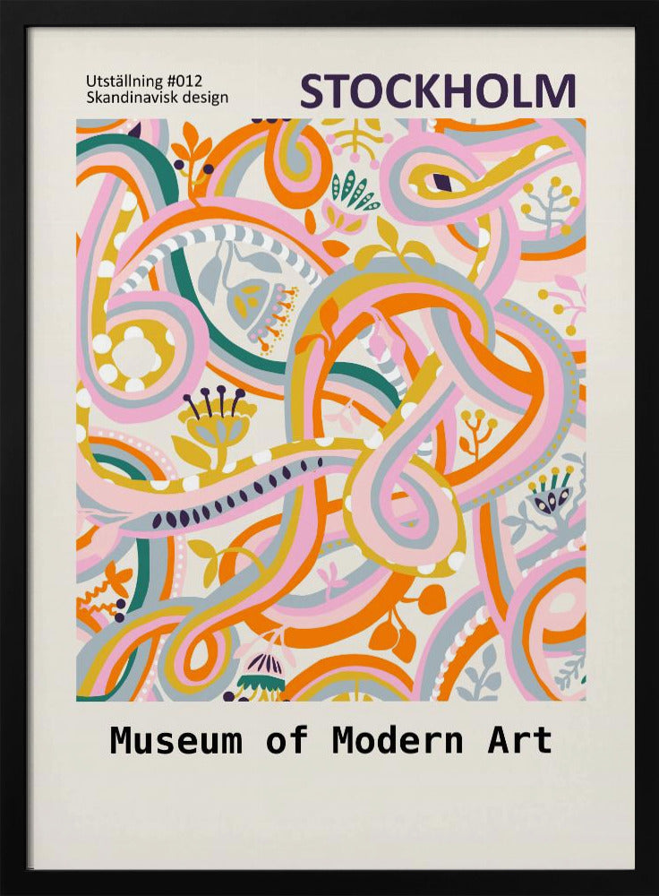 Botanische Dopamin-Ausstellung Stockholm | Poster