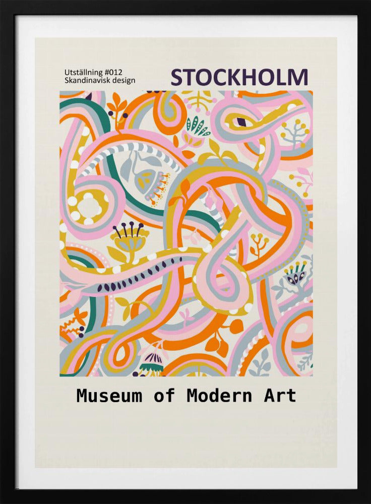Botanische Dopamin-Ausstellung Stockholm | Poster