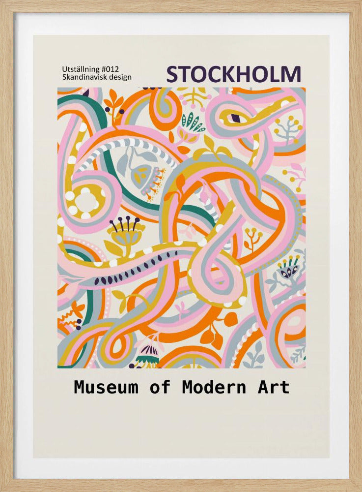 Botanische Dopamin-Ausstellung Stockholm | Poster