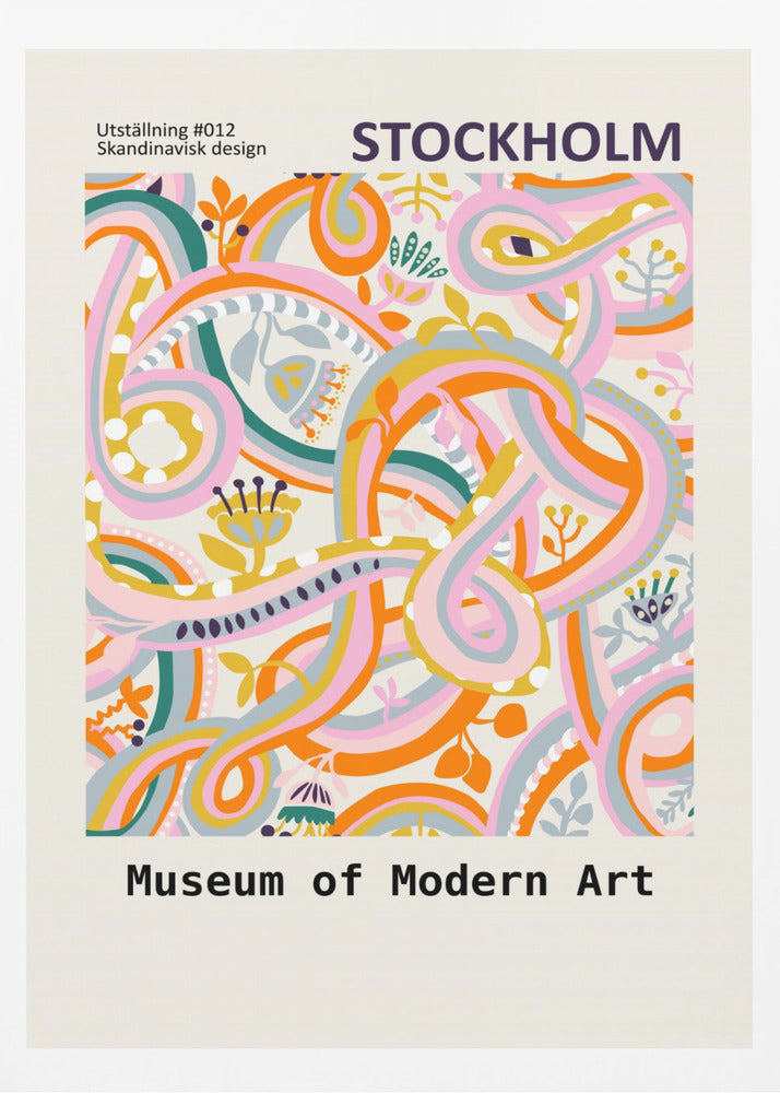 Botanische Dopamin-Ausstellung Stockholm | Poster