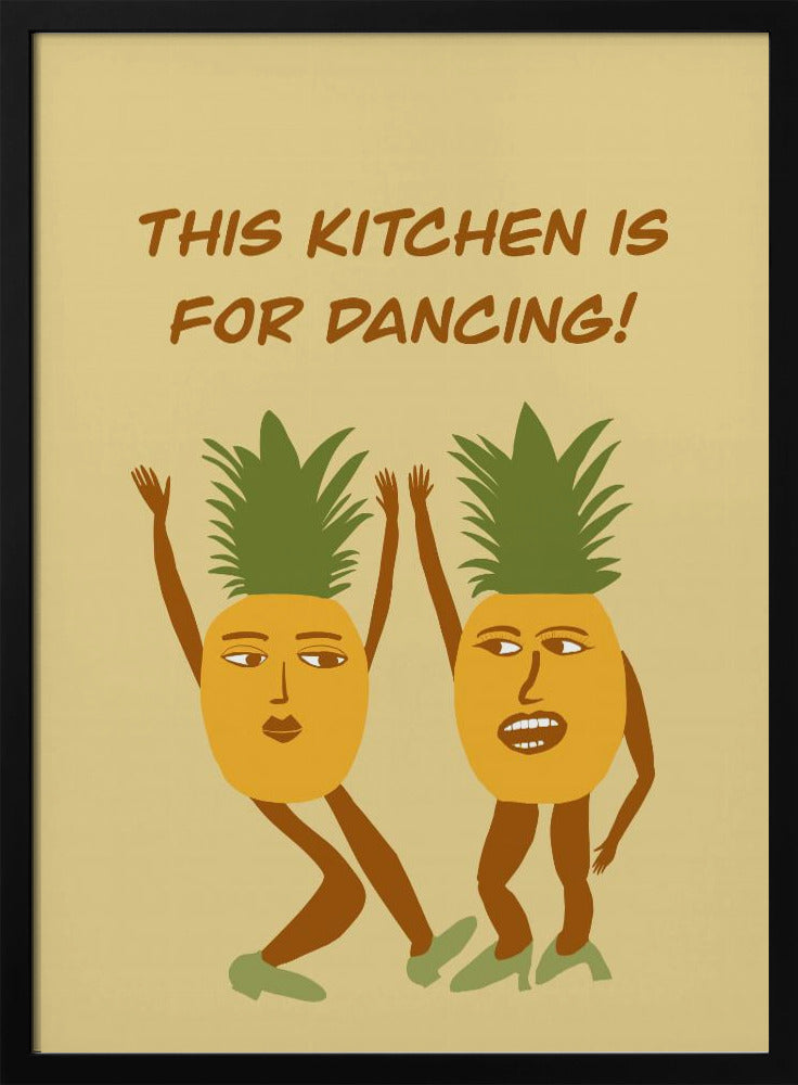 Tanzende Ananas | Poster