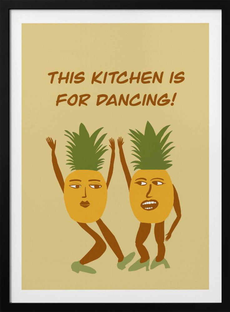Tanzende Ananas | Poster