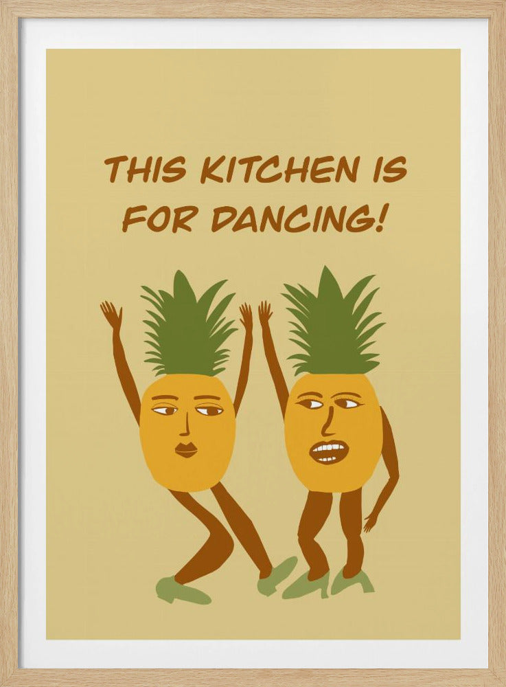 Tanzende Ananas | Poster