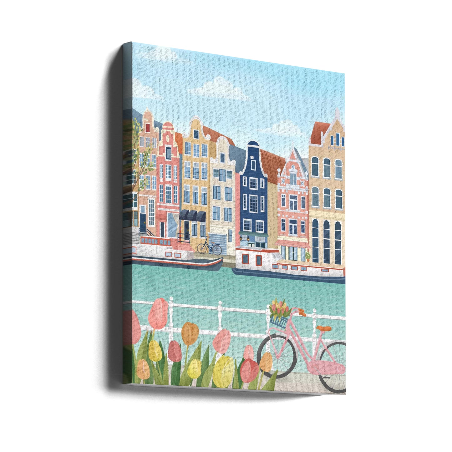 Amsterdamin kaupunki | Canvastaulut