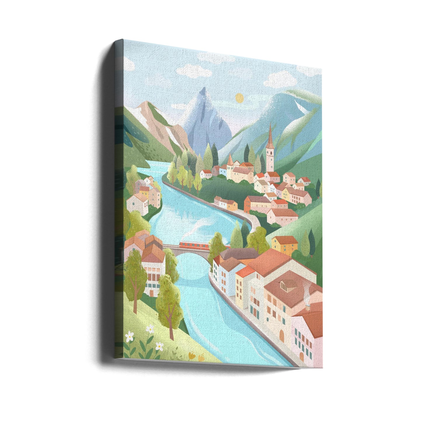 Alpes suisses | Tableaux sur Toile