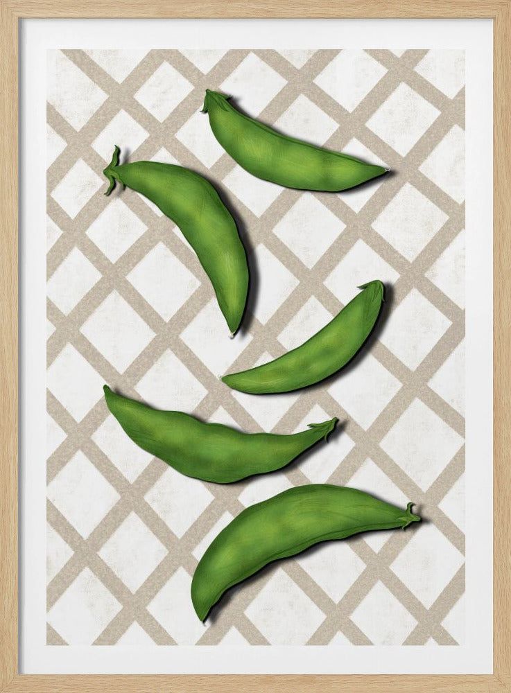 Sugar snap peas | Poster