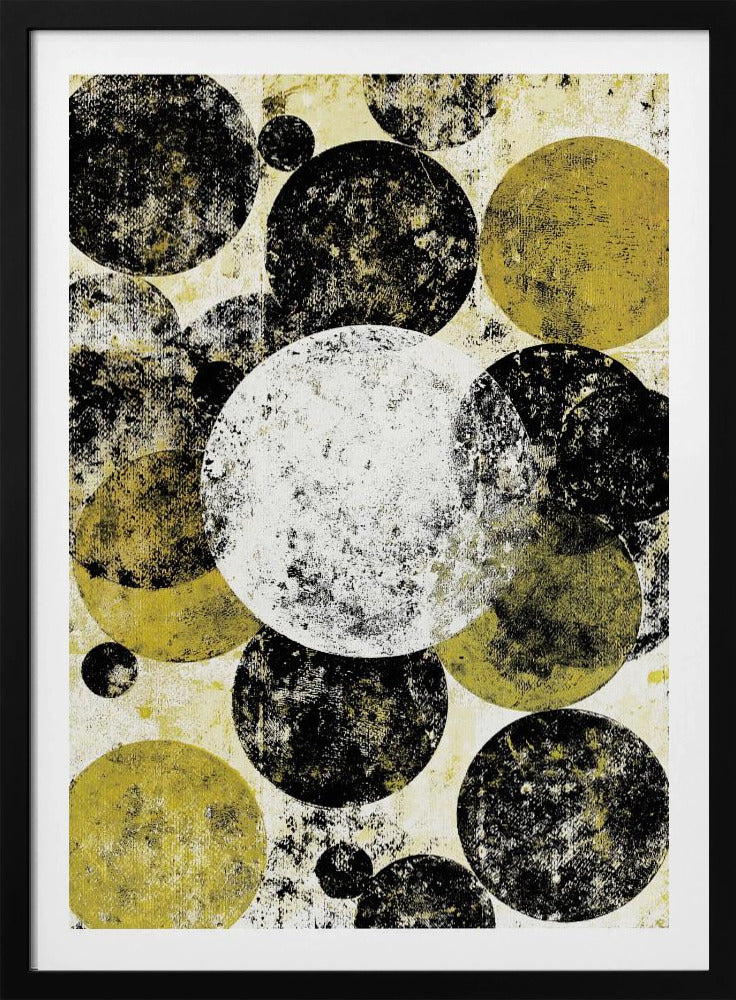 Textured Circles | Poster