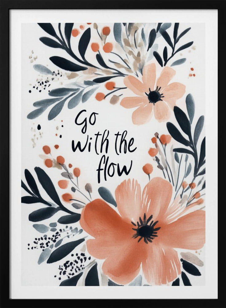 Go with the flow no 02 | Poster