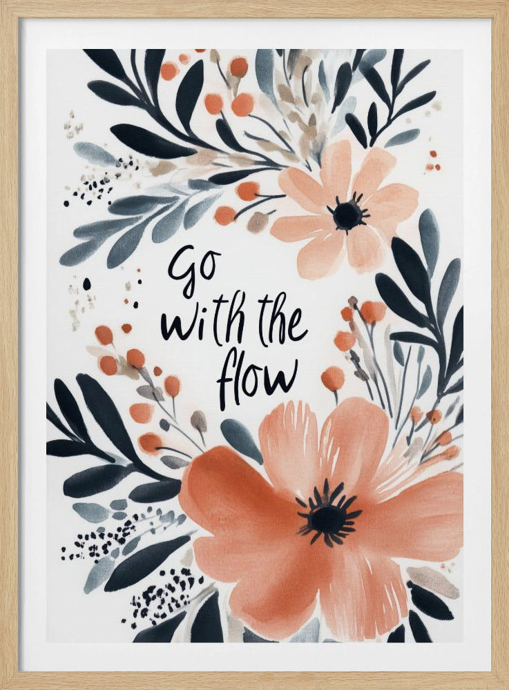 Go with the flow no 02 | Poster