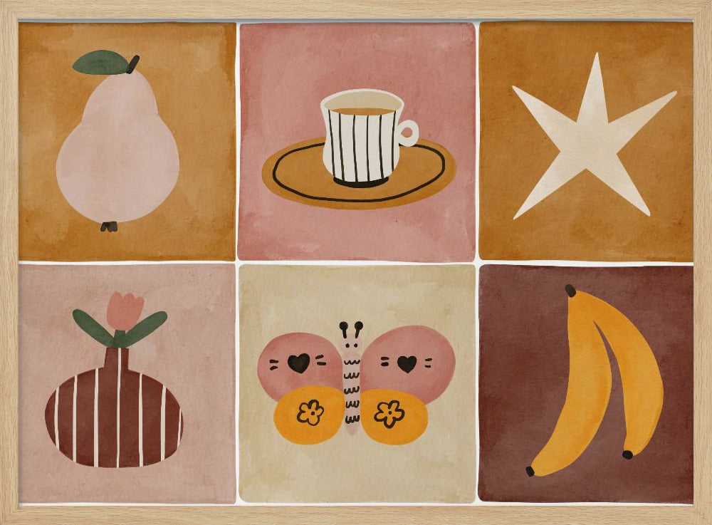 Whimsical Icons Galore | Poster