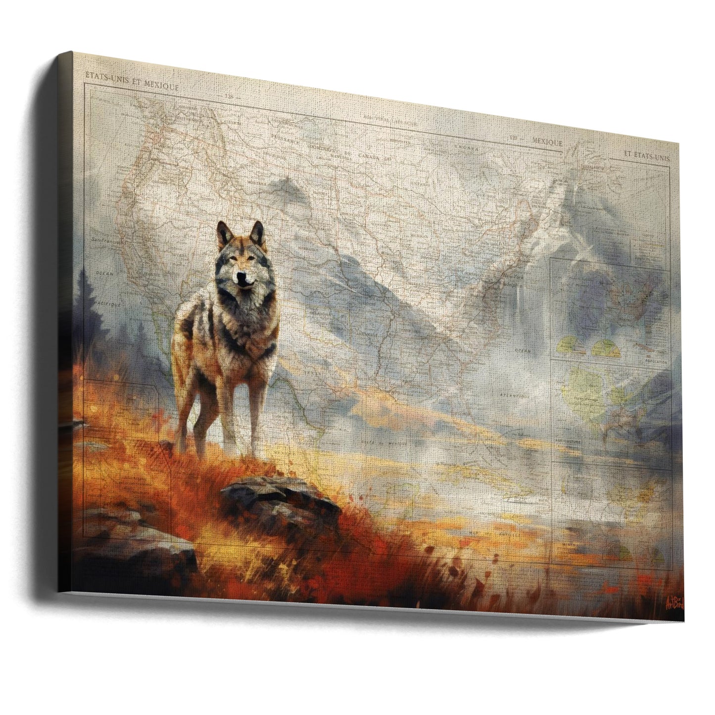 Wolf Valley | Leinwand-Bilder