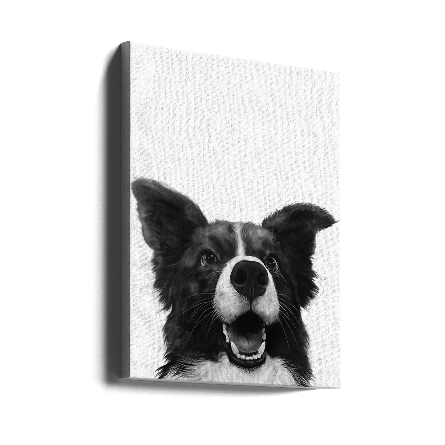 Joyful Canine Gaze | Canvas