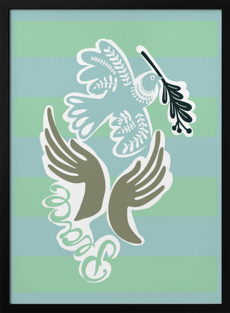 mellow anticipation Dove of peace | Poster
