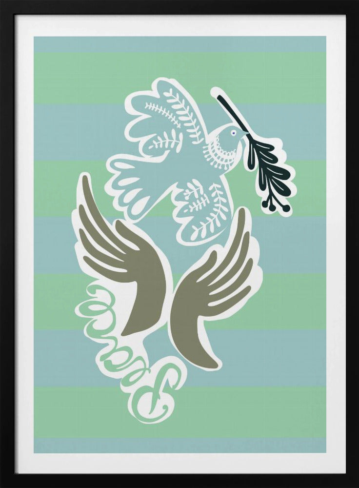 mellow anticipation Dove of peace | Poster