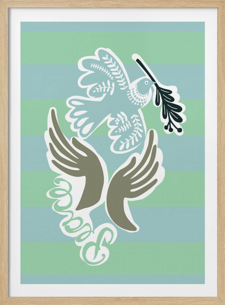 mellow anticipation Dove of peace | Poster