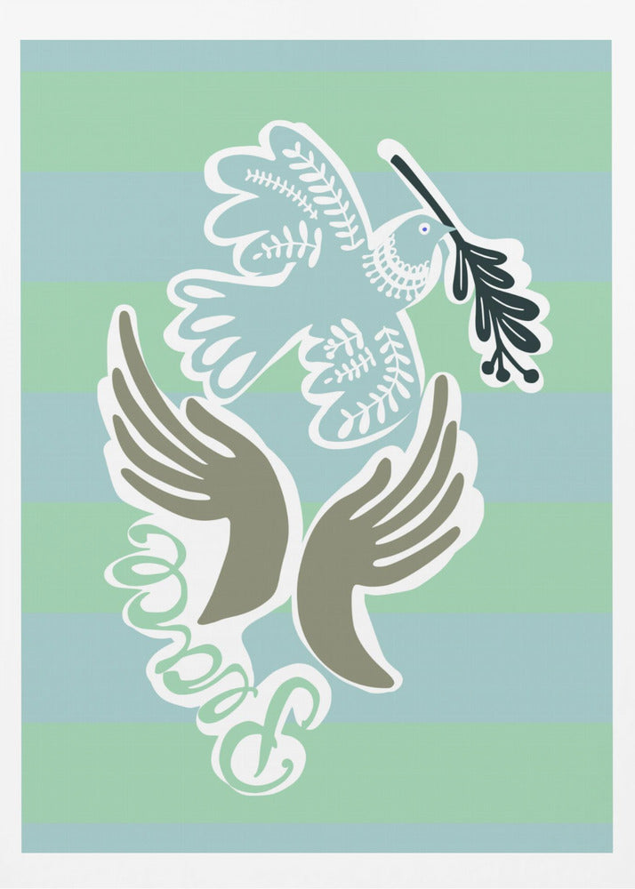 mellow anticipation Dove of peace | Poster