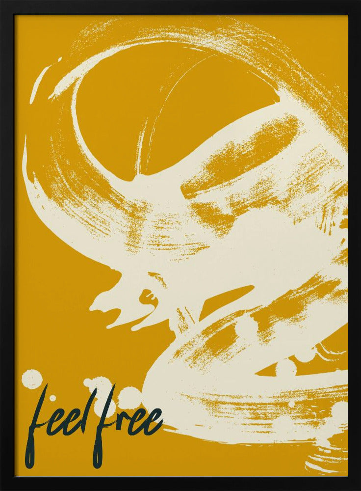 mellow anticipation feel free contemporary | Poster