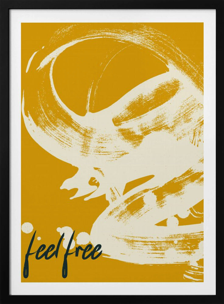 mellow anticipation feel free contemporary | Poster