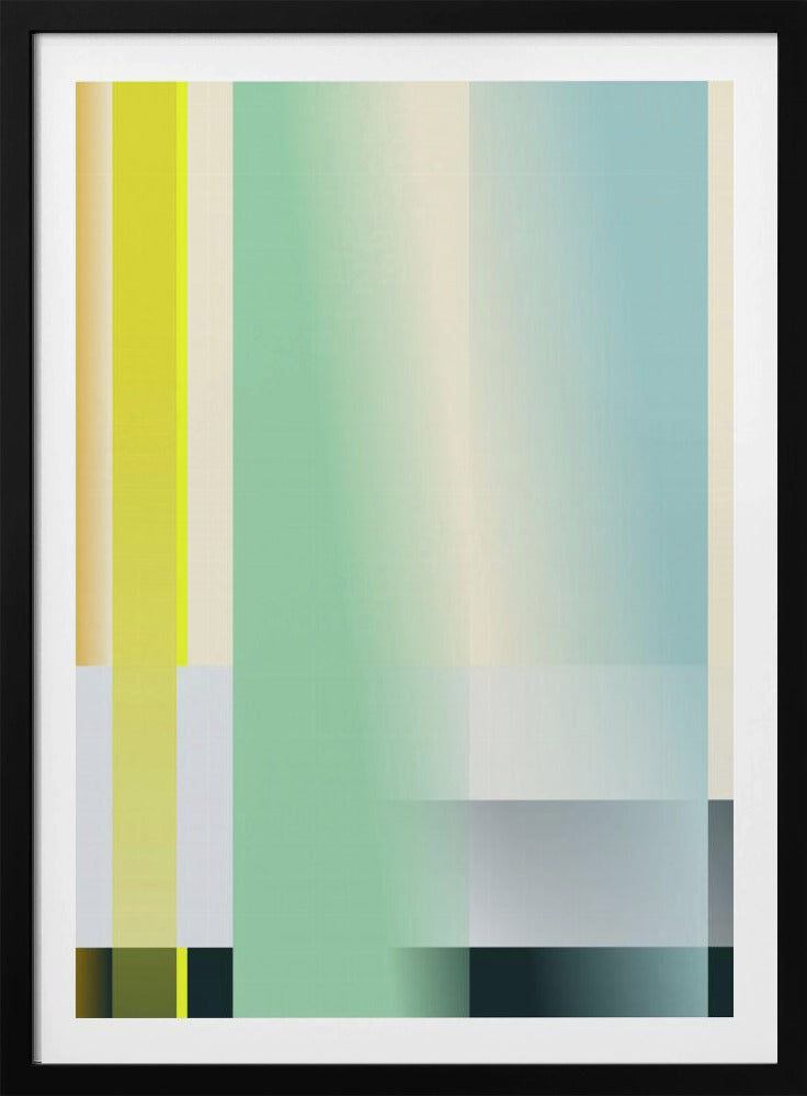 mellow anticipation modern bauhaus geomtric | Poster