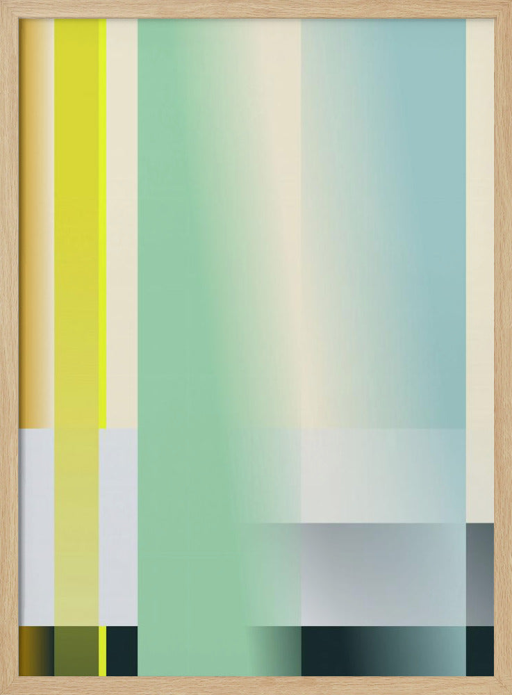 mellow anticipation modern bauhaus geomtric | Poster
