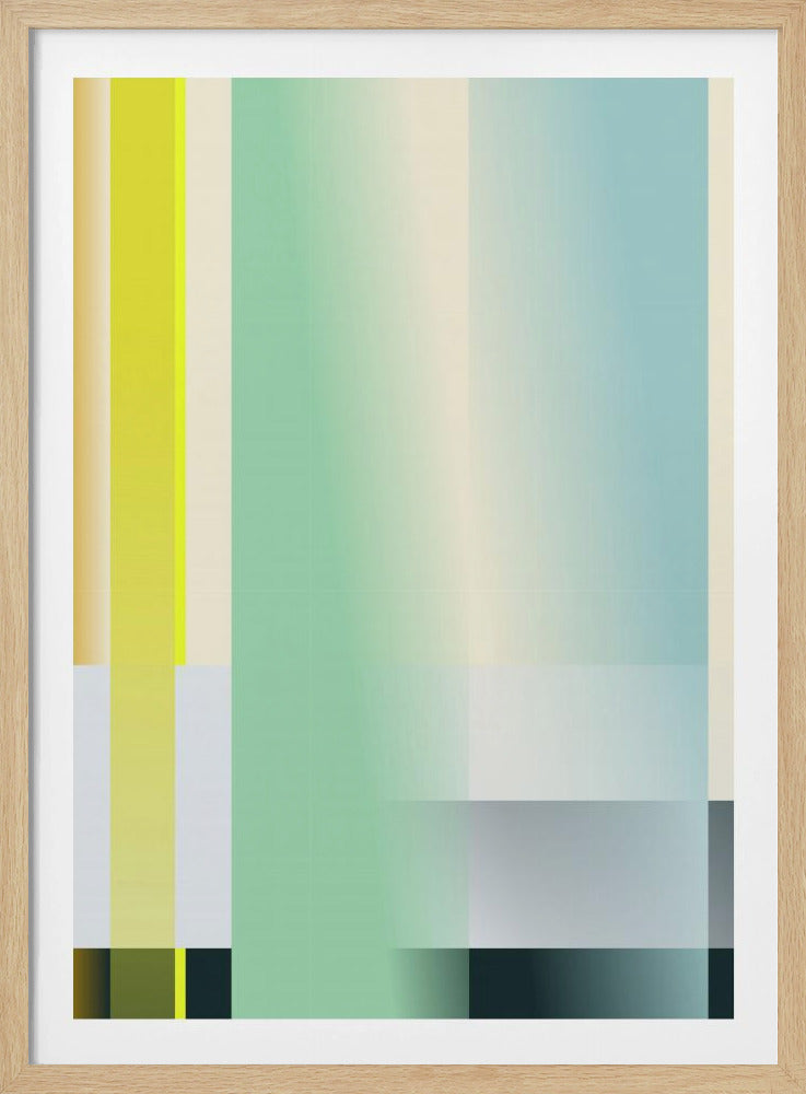 mellow anticipation modern bauhaus geomtric | Poster
