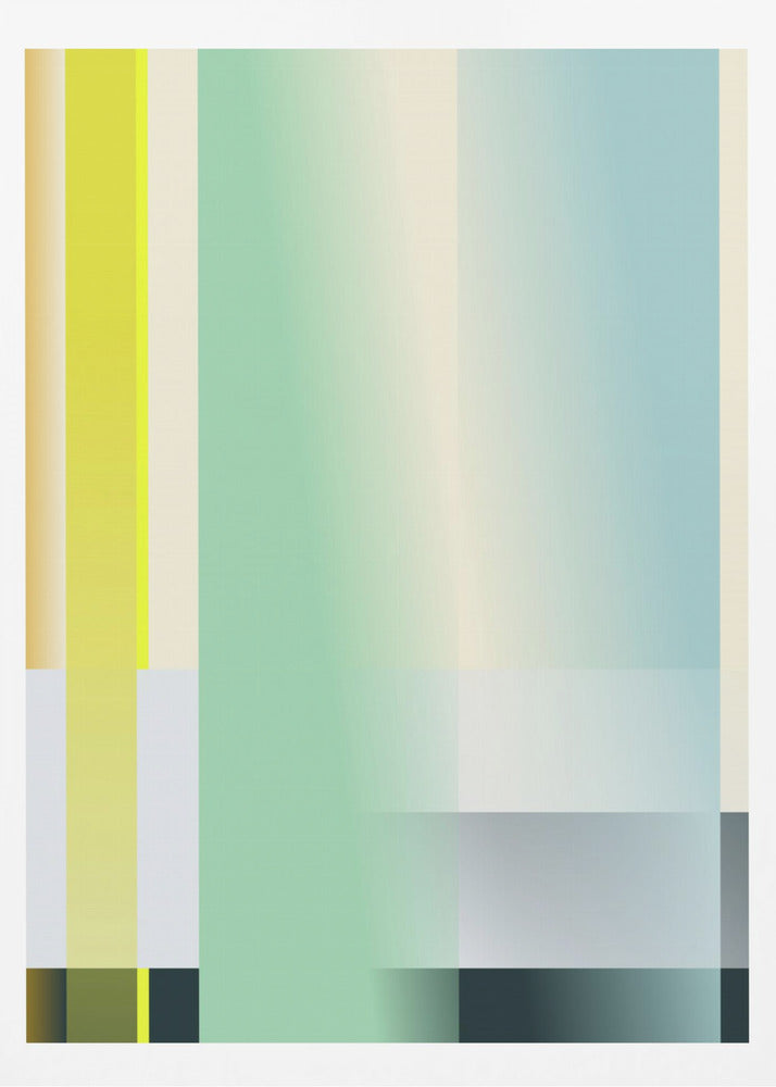 mellow anticipation modern bauhaus geomtric | Poster