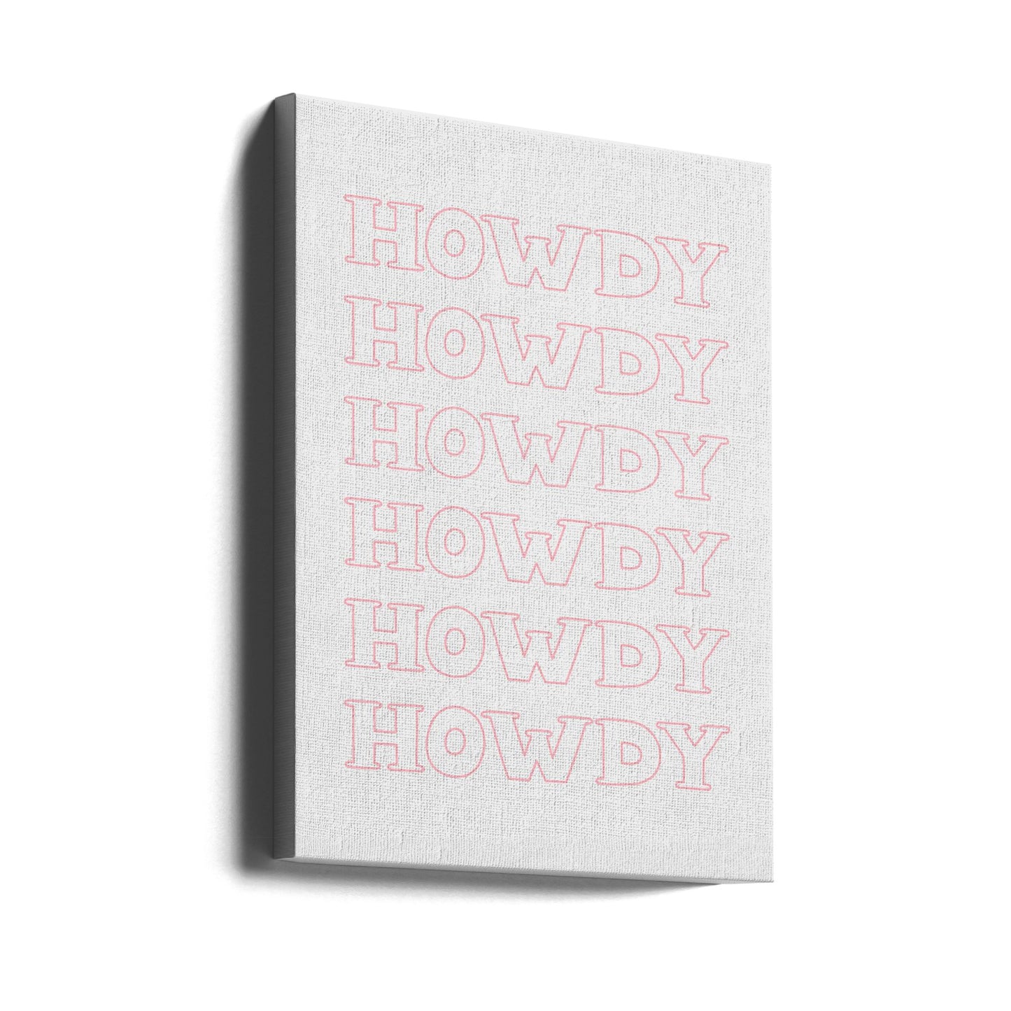 Rosa Hej då | Canvas