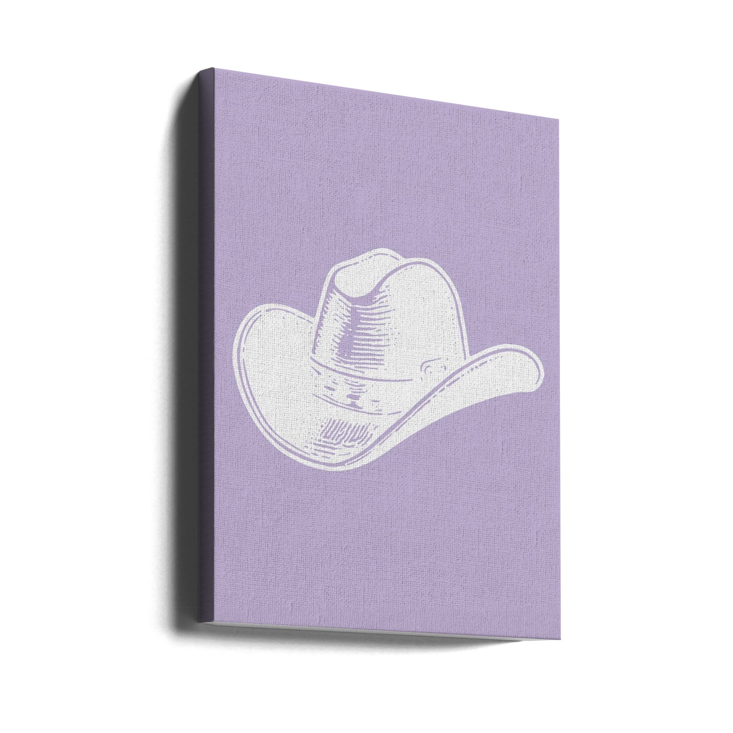 Violetti cowboy-hattu | Canvastaulut