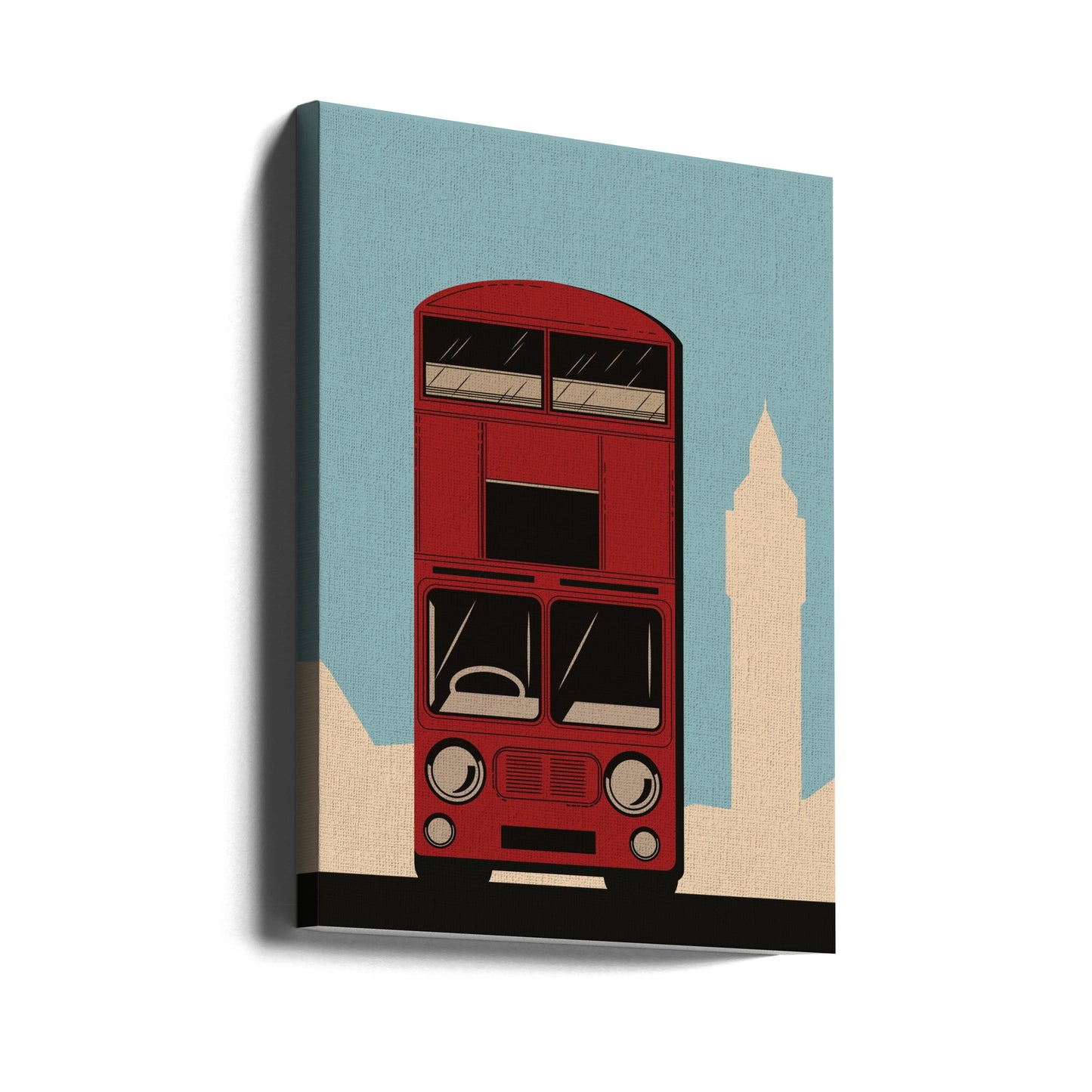 Londonbuss | Canvastavla