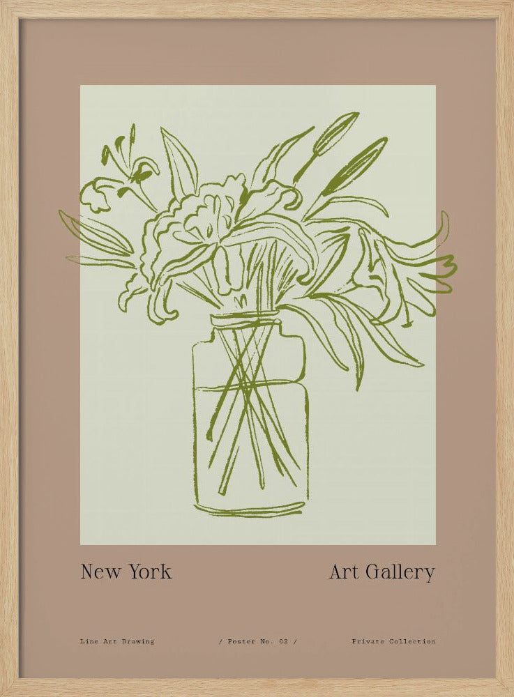 Vase of Blossoms | Poster