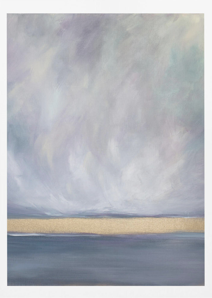 Peaceful Golden Horizon | Poster