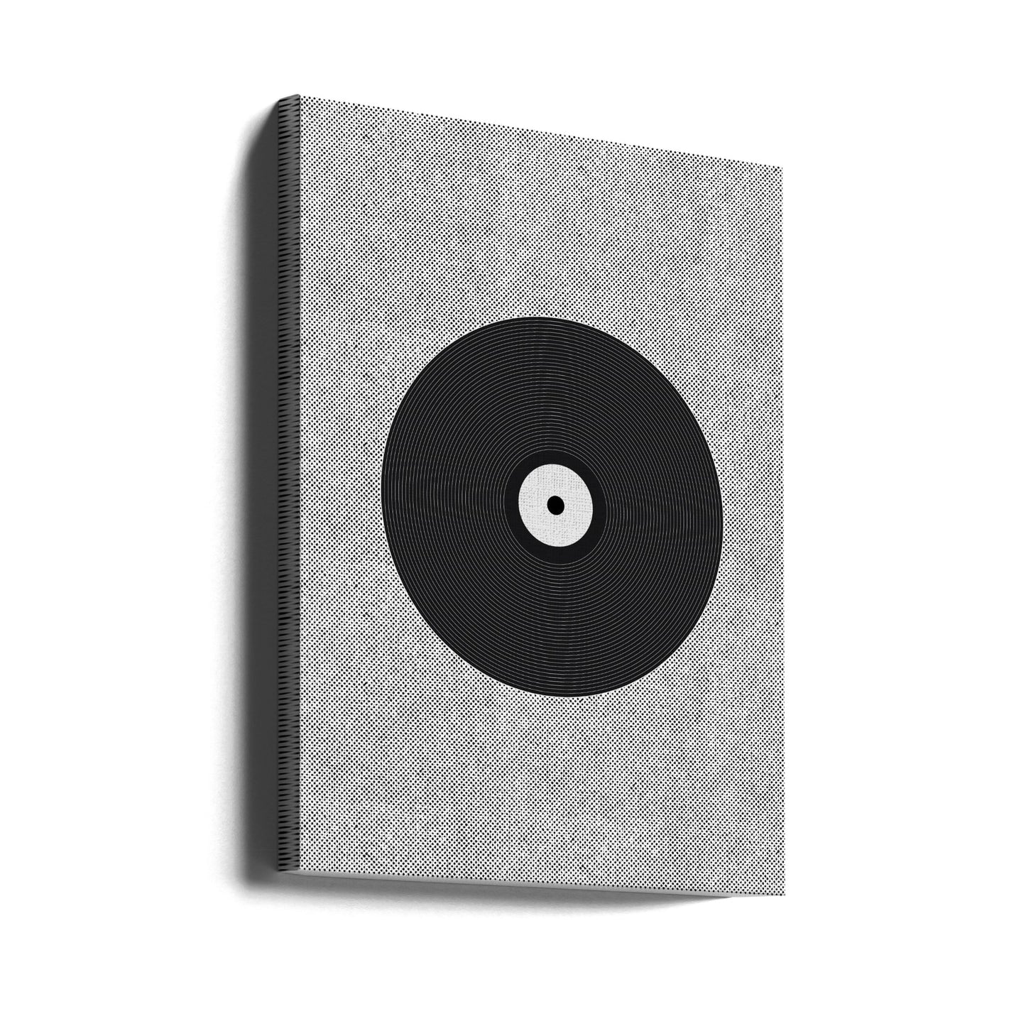 Konstverk av vinylskivor | Canvastavla