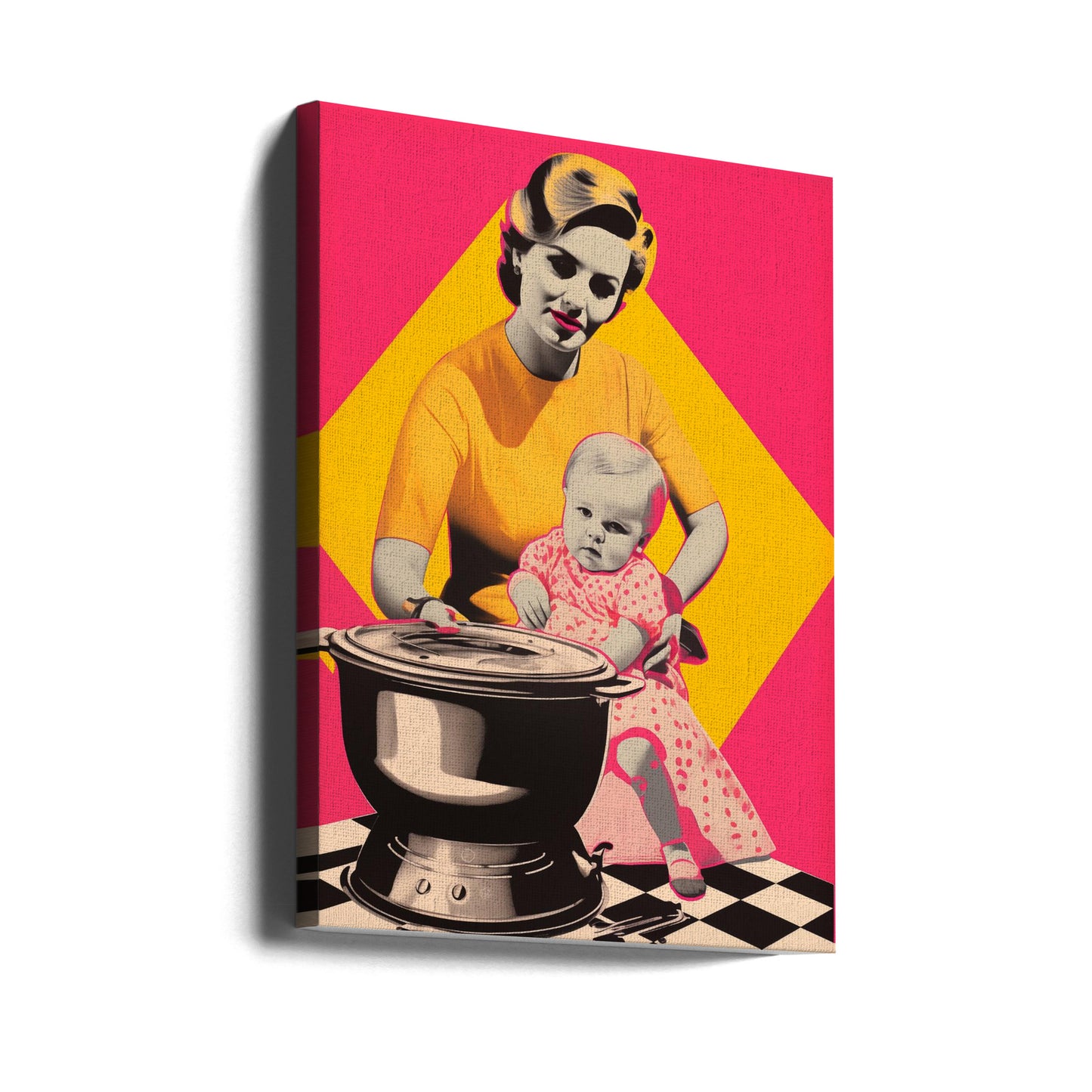Surrealistisk mamma | Canvastavla