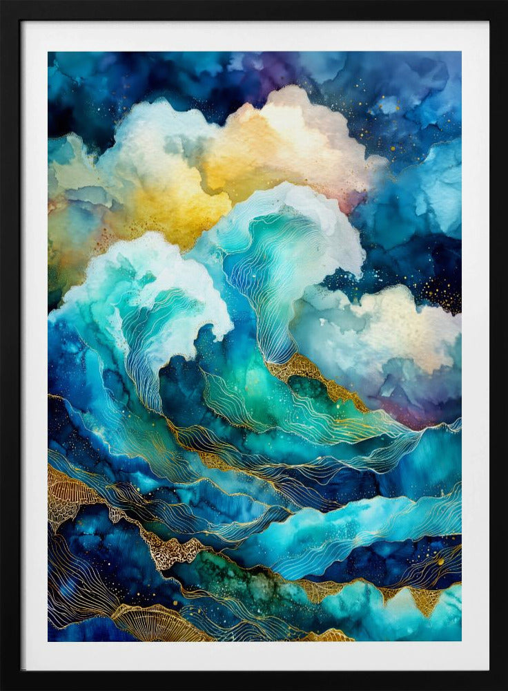 Nautica Sea Art Watercolor (23) | Poster