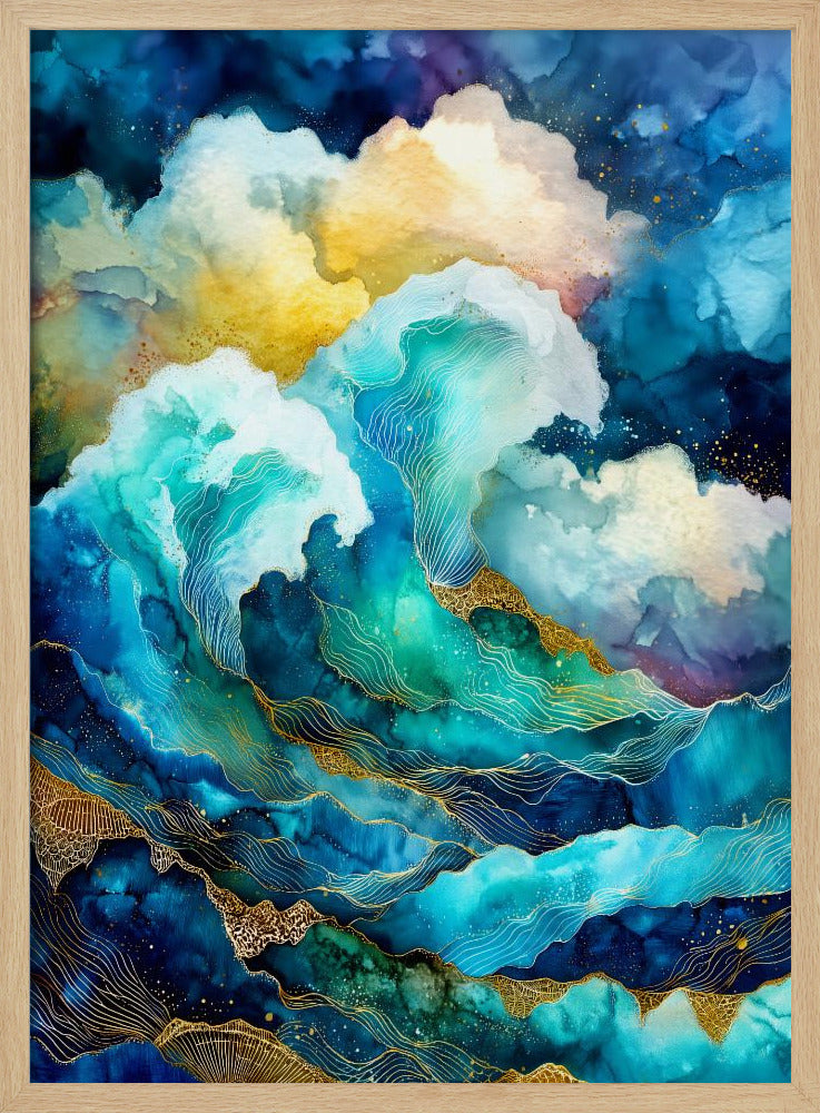 Nautica Sea Art Watercolor (23) | Poster