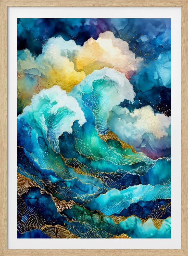 Nautica Sea Art Watercolor (23) | Poster