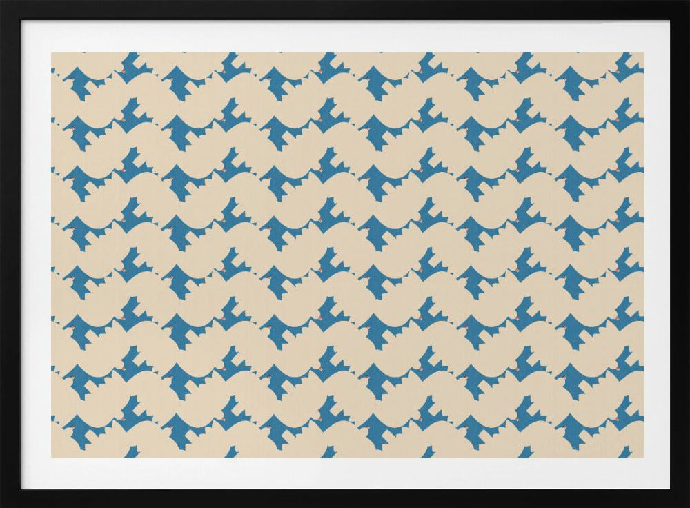 Cyanopatternno24 | Poster