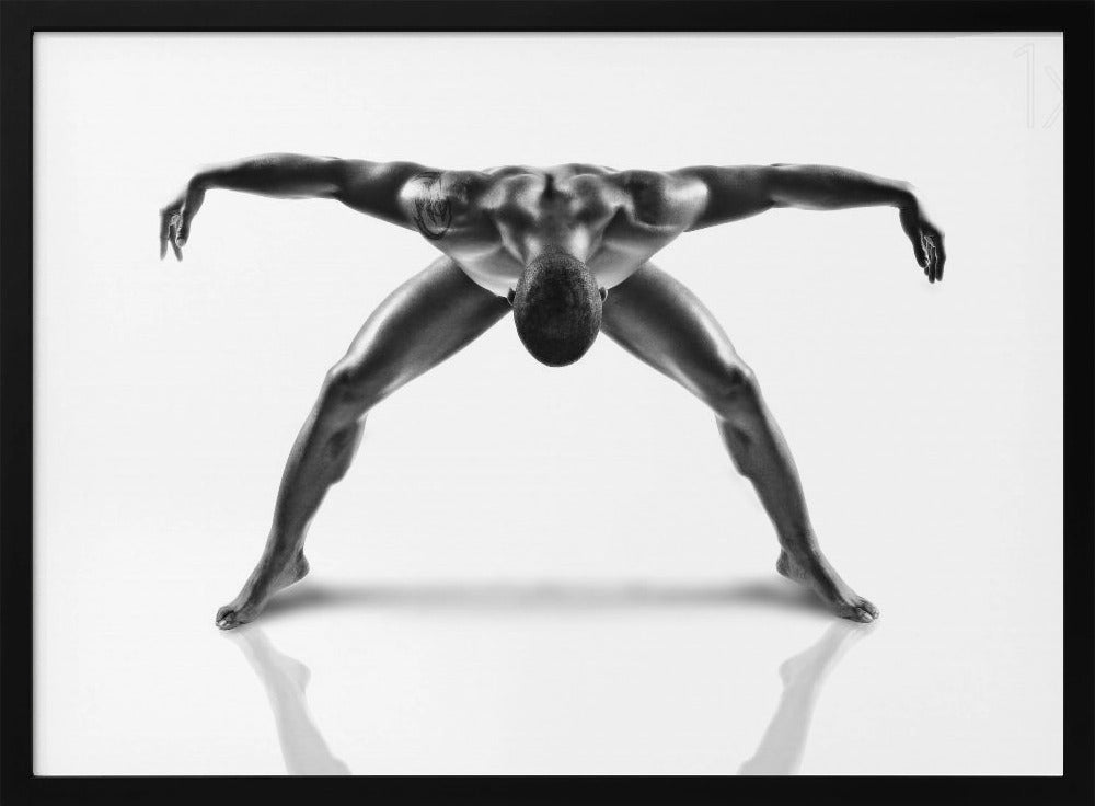 Metallisk Nude 3 | Poster