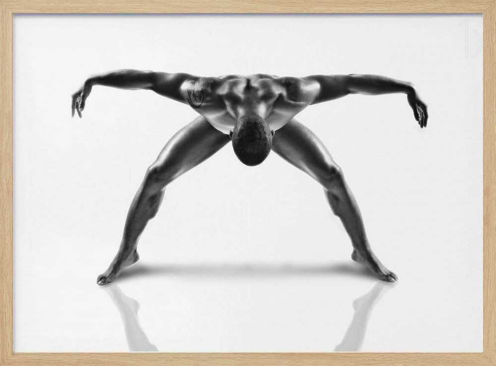 Metallisk Nude 3 | Poster