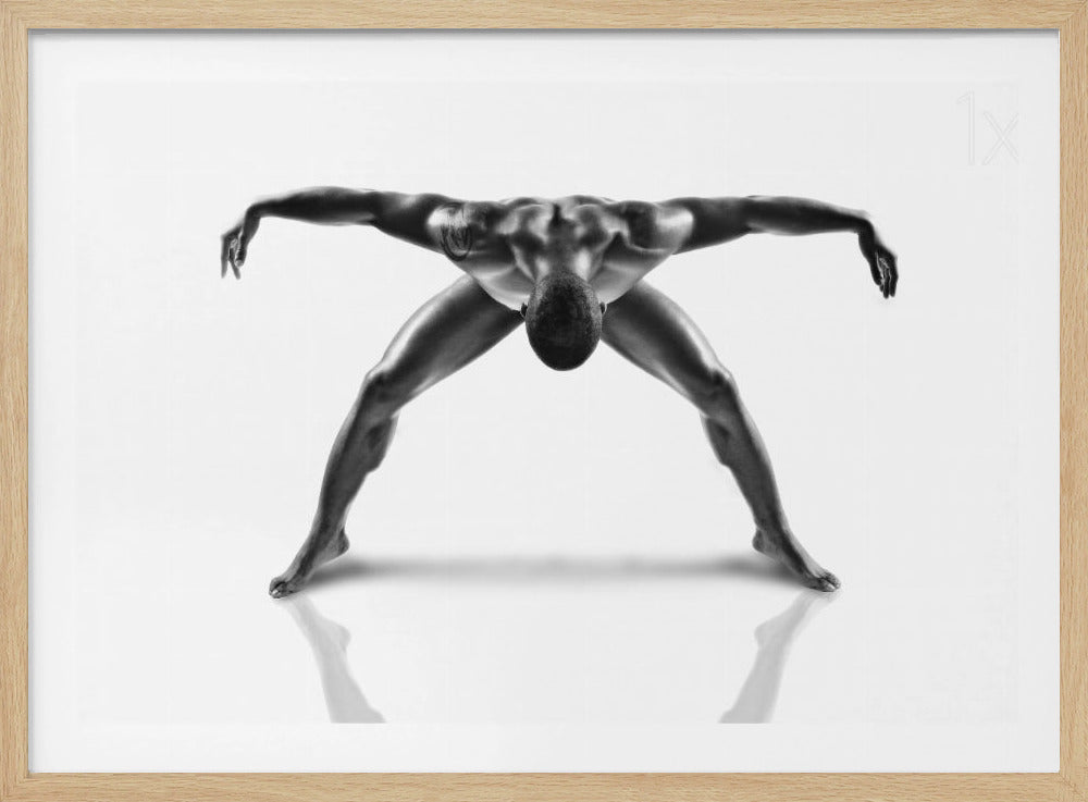Metallisk Nude 3 | Poster