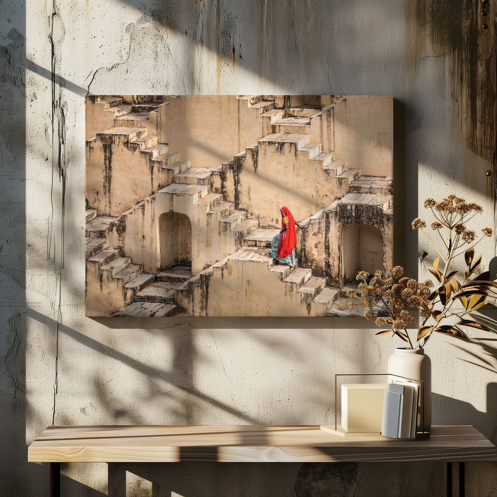 Die Geschichte eines Brunnens | Leinwand-Bilder