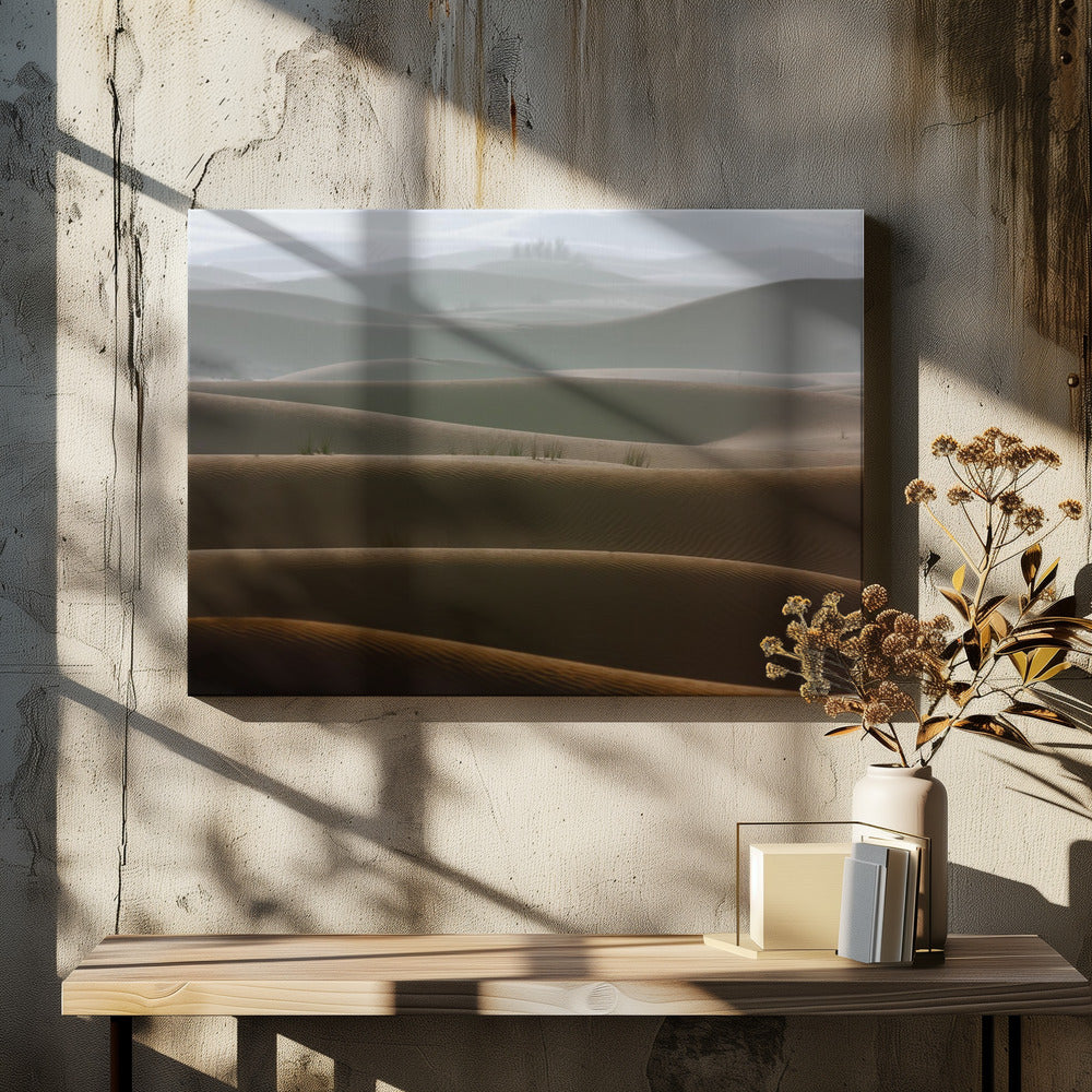 Nebliger Morgen | Leinwand-Bilder