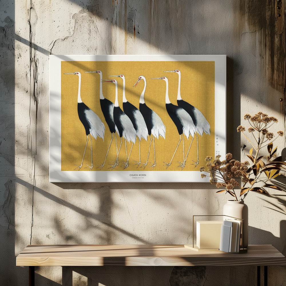 Japansk röd krontrana | Canvas