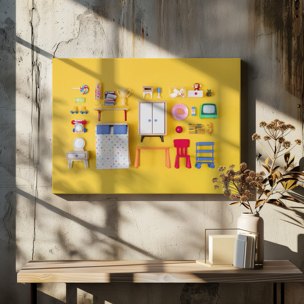 Dollhouse Kid S Room | Canvas