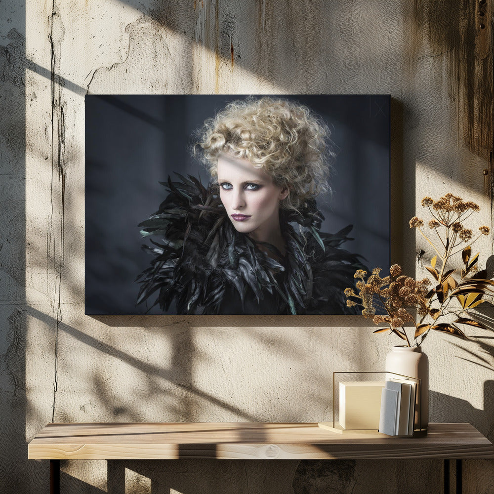 Feathered Fredau | Canvas