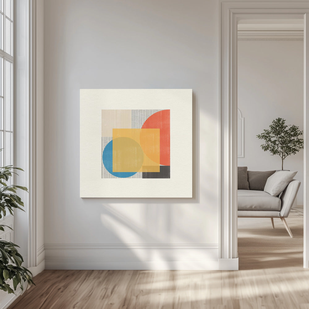 Mid-century Modern Objekt Nr 2 | Canvas