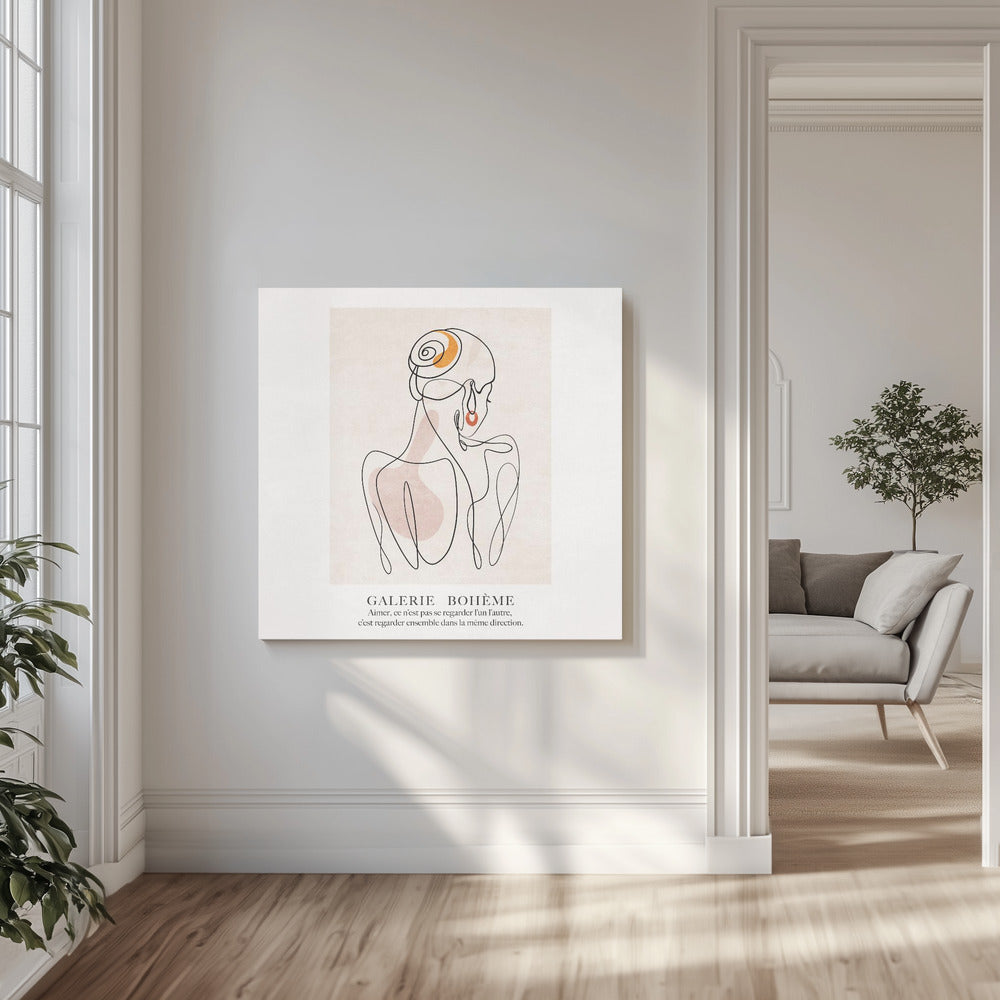 Line Girls | Canvas