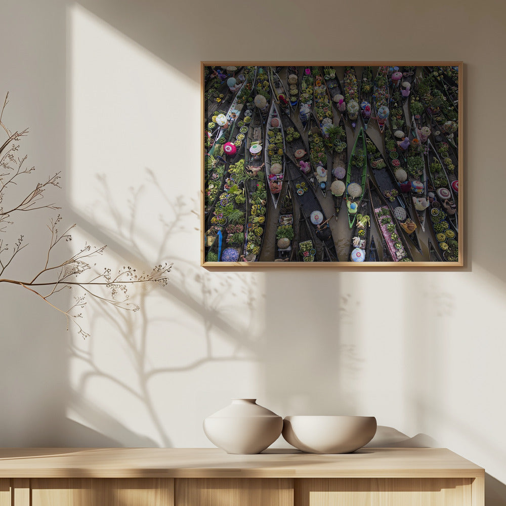 Flytande marknad | Poster