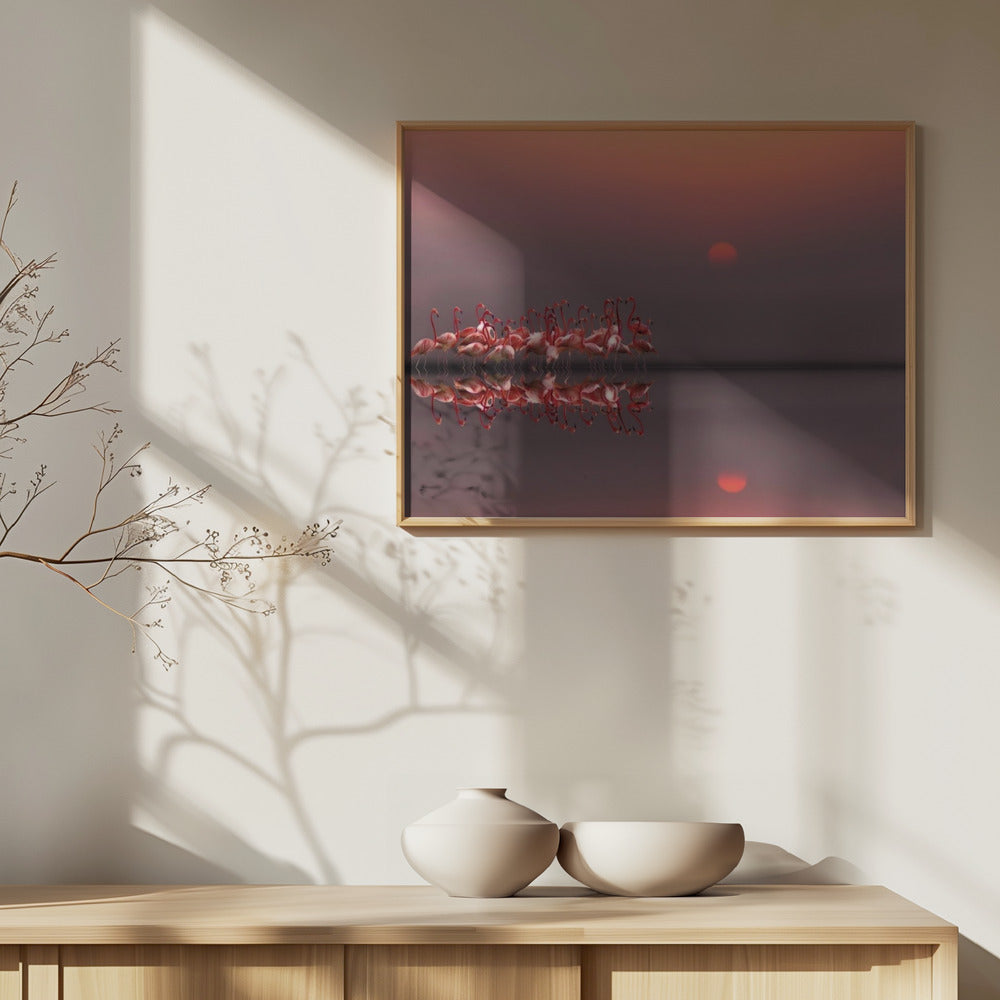 lilla solnedgang | Plakater - Kunsttryk