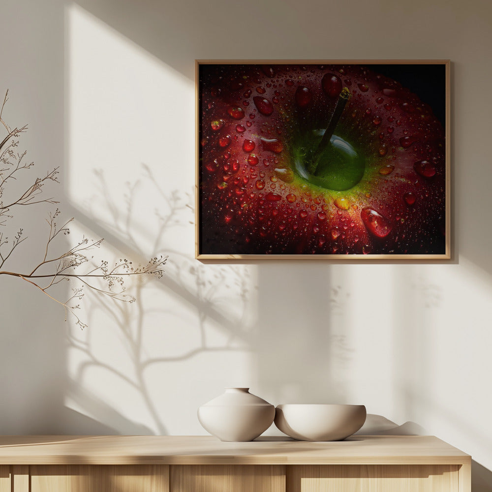 Roter Apfel | Poster - Kunstdruck